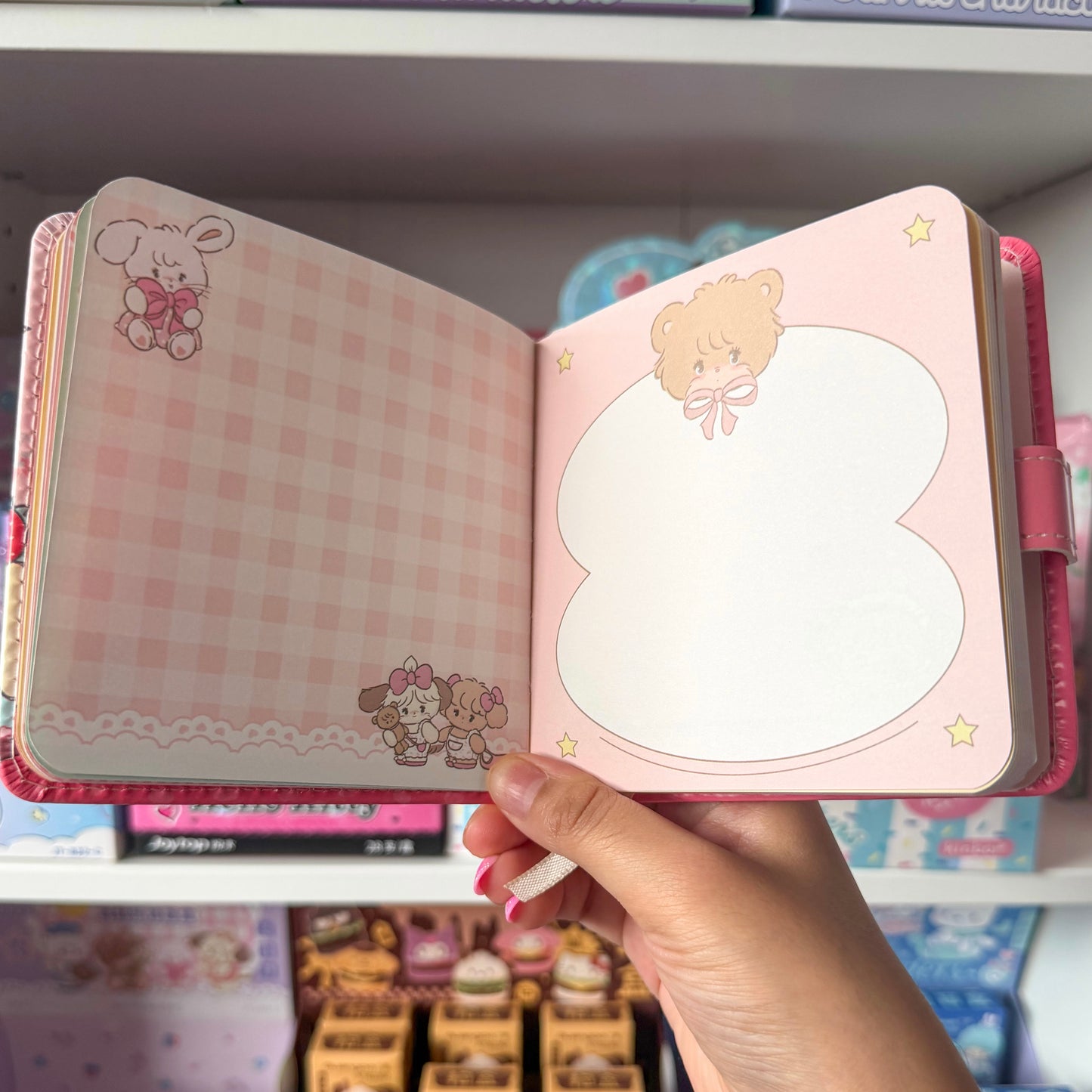 Mikko illustrations Soufflé Baking Small Magnet Strap Notebook Journal