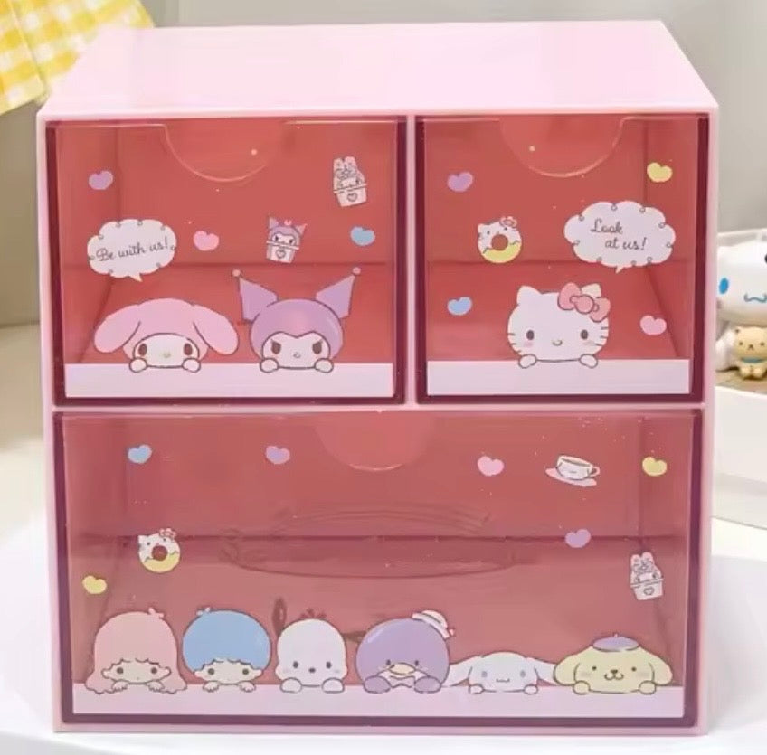 Sanrio Characters Desk Drawer Organizer