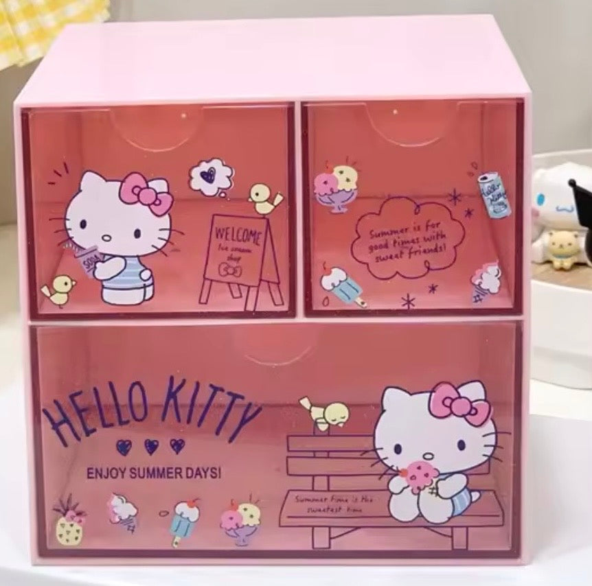 Hello Kitty Desk Drawer Organizer