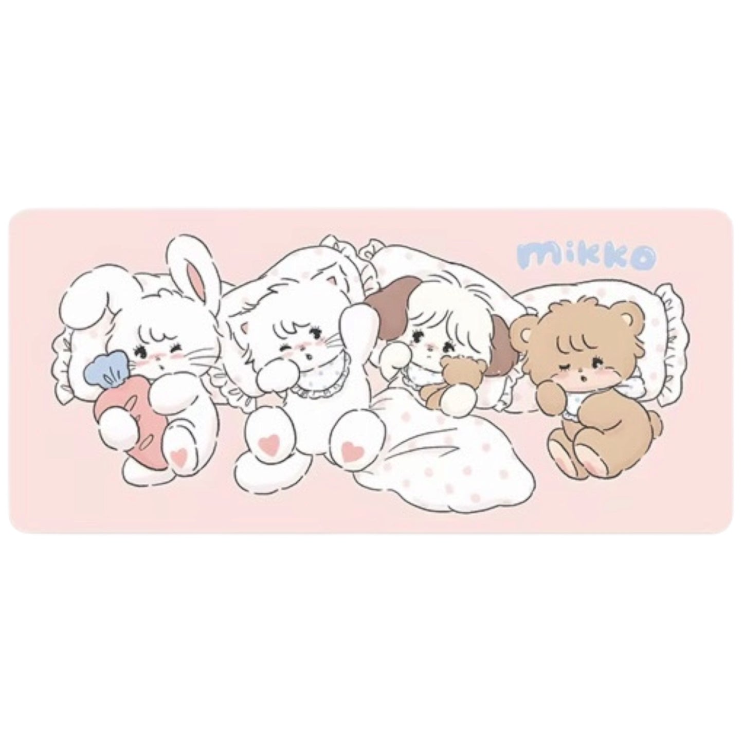 Mikko illustrations Family Bedtime Large Desk Mat