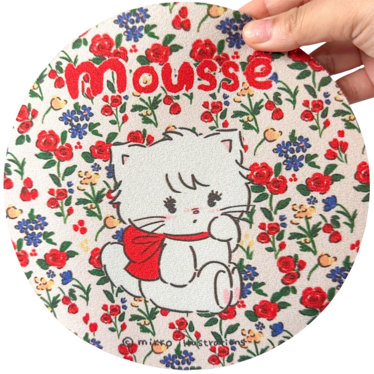 Mikko illustrations Mousse Floral Mousepad