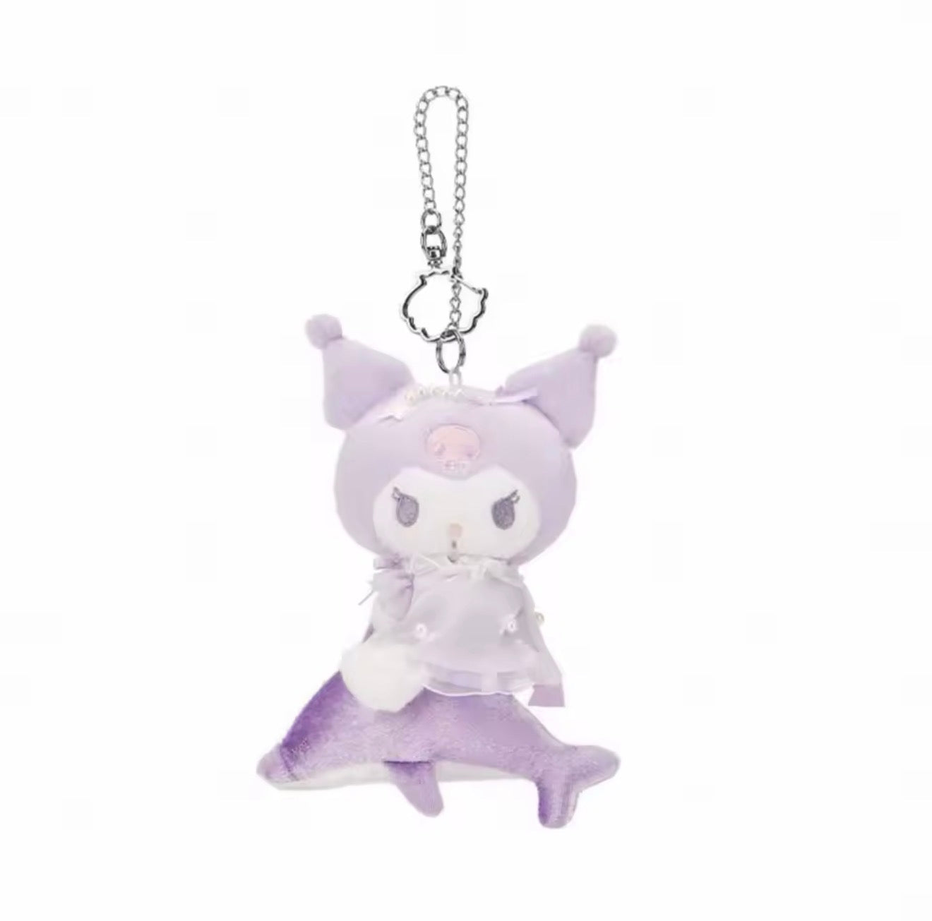 Kuromi Moonlight Dolphin Plush Keychain