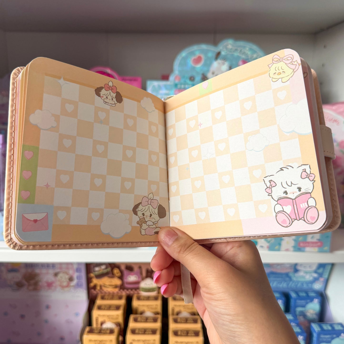 Mikko illustrations Girl’s Day Small Magnet Strap Notebook Journal