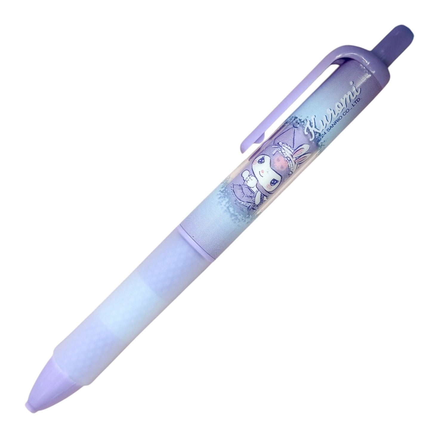Sanrio Kuromi Purple Striped Chunky Single Pen