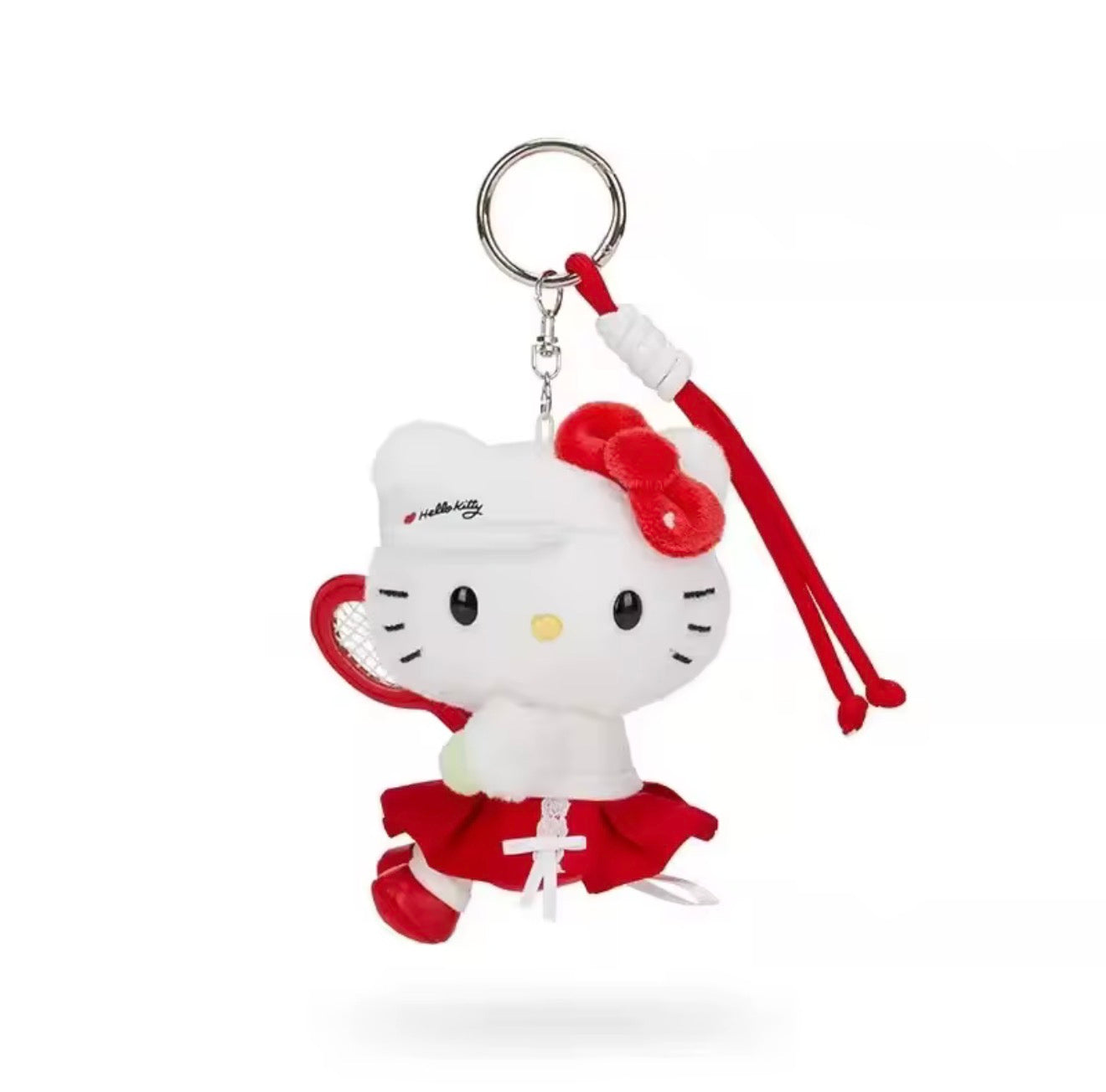 Hello Kitty Tennis Academy Plush Keychain