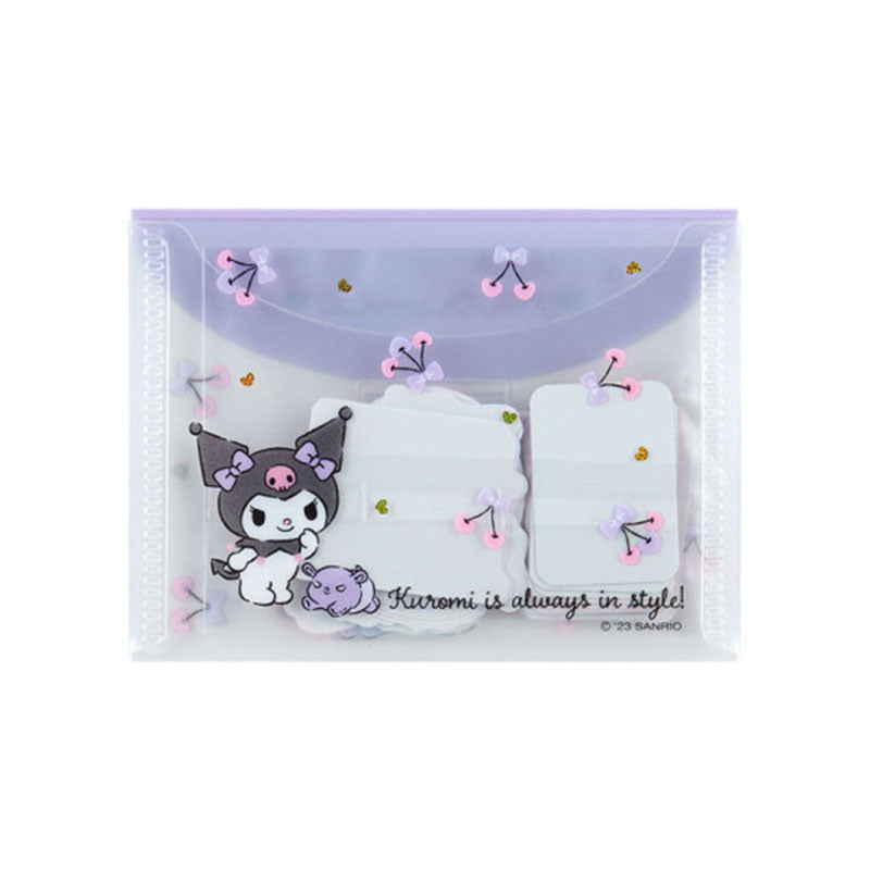 Sanrio Kuromi Envelope Case Sticker Set