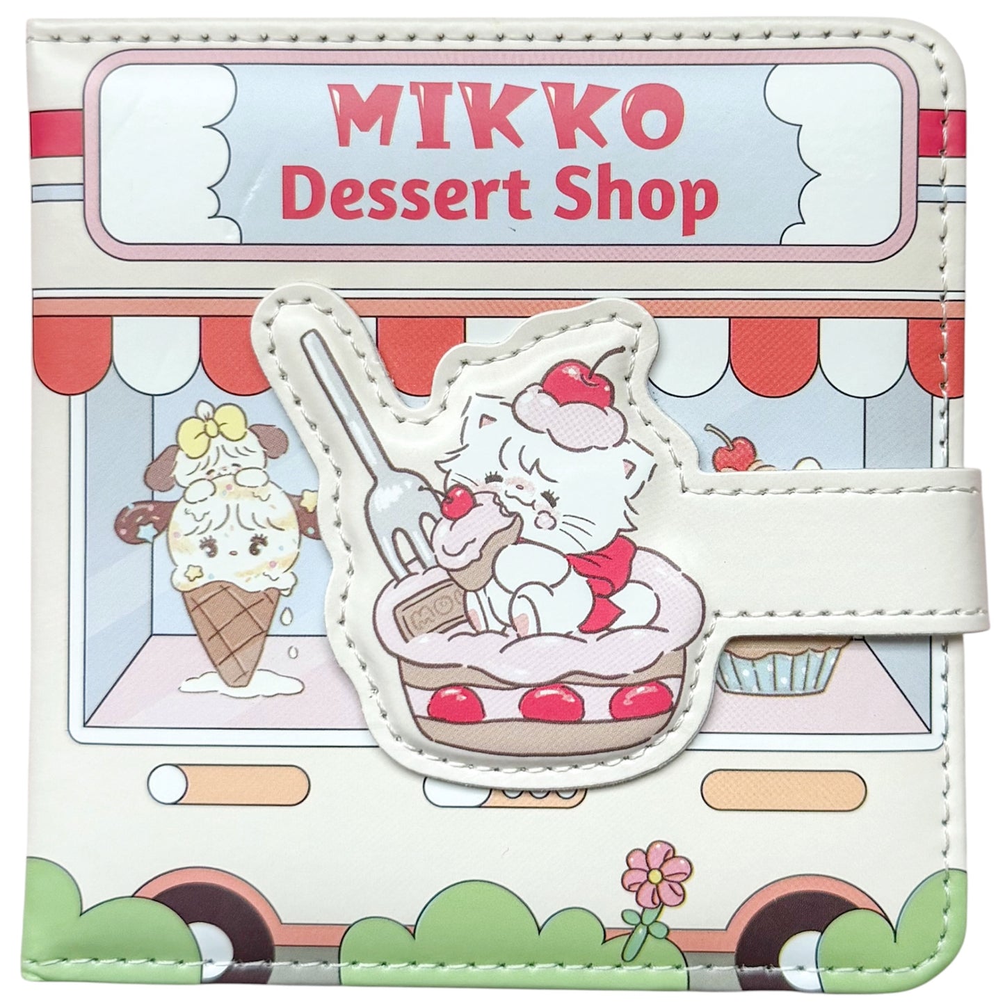 Mikko illustrations Dessert Shop Small Magnet Strap Notebook Journal