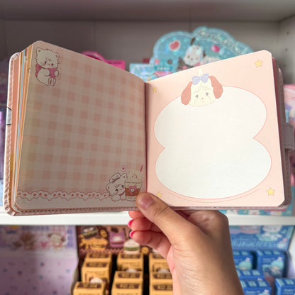 Mikko illustrations Detective Soufflé  Small Magnet Strap Notebook Journal