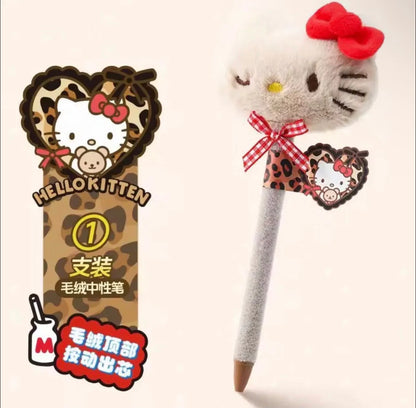 Hello Kitty Red Bow Plushy Pen