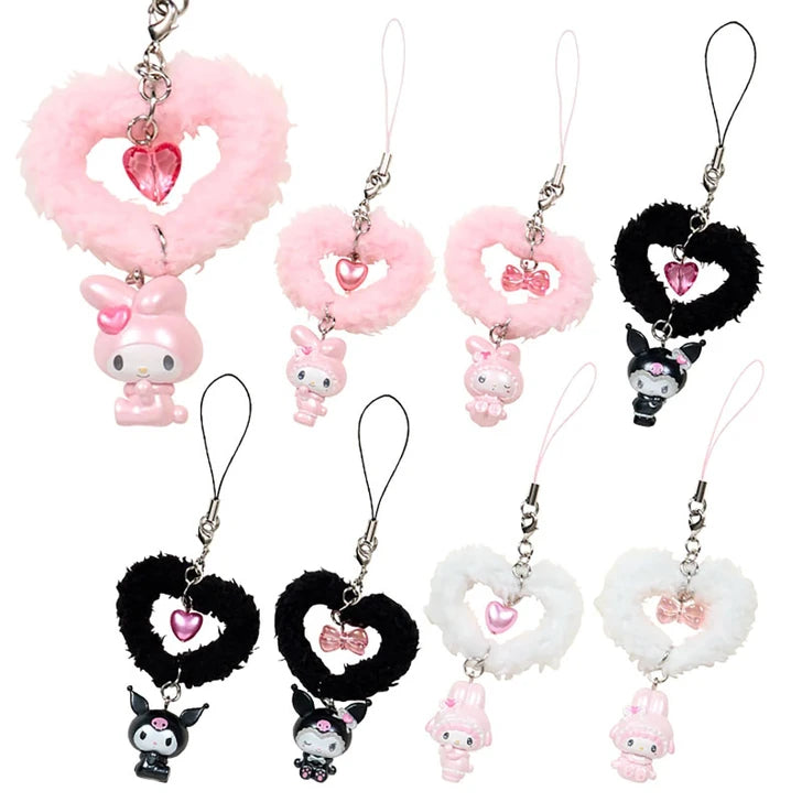 Sanrio Kuromi & My Melody 50th Anniversary Phone Charm Blind Box