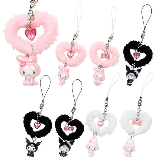 Sanrio Kuromi & My Melody 50th Anniversary Phone Charm Blind Box