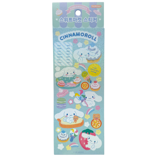 Cinnamoroll Snacks Sticker Sheet