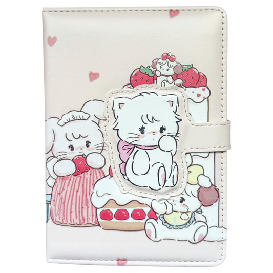 Mikko illustrations Mousse A5 Magnet Strap Notebook Journal