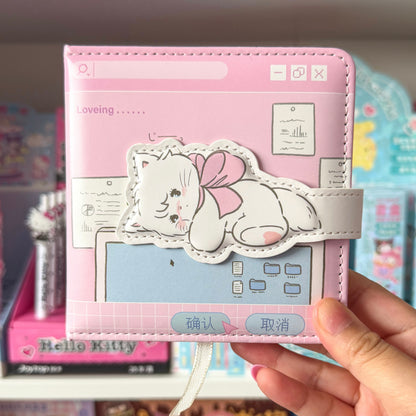 Mikko illustrations Office Mousse Small Magnet Strap Notebook Journal