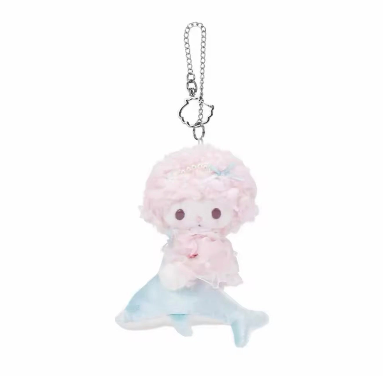 My Sweet Piano Moonlight Dolphin Plush Keychain