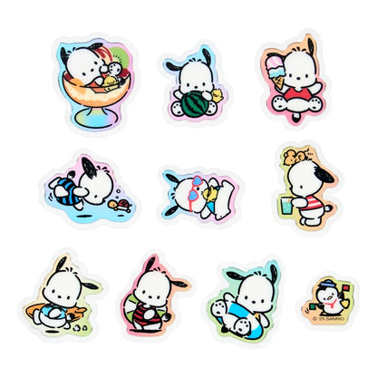Sanrio Pochacco Summer Sticker Set