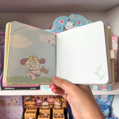 Mikko illustrations Soufflé Small Magnet Strap Notebook Journal