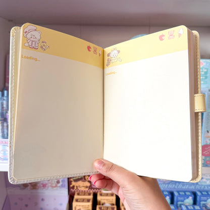 Mikko illustrations Soufflé A5 Magnet Strap Notebook Journal