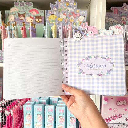Sanrio Characters Notebook With Tabs