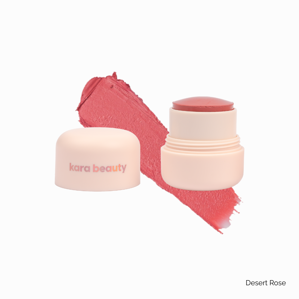 Kara Beauty Blush Hour Cheek Balm- Desert Rose