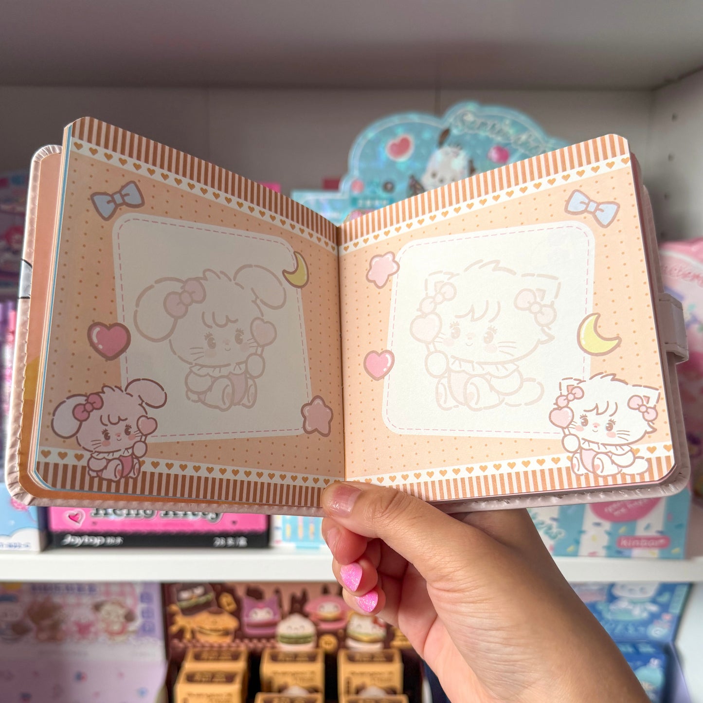 Mikko illustrations Detective Soufflé  Small Magnet Strap Notebook Journal