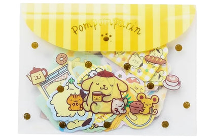 Sanrio Pompompurin Envelope Case Sticker Set