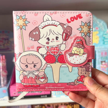 Mikko illustrations Soufflé Baking Small Magnet Strap Notebook Journal