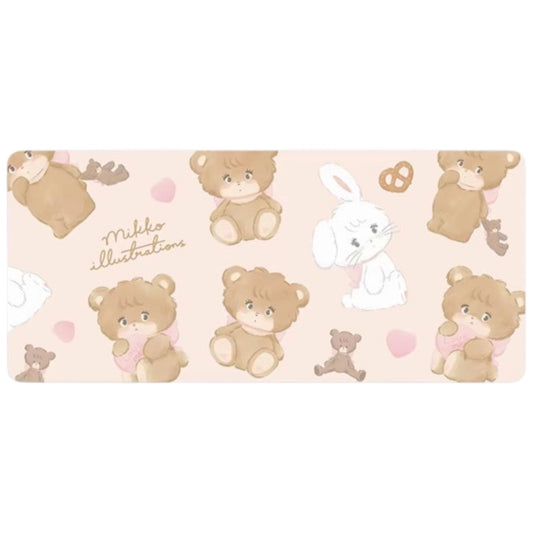 Mikko illustrations Latte & Cammy Large Desk Mat