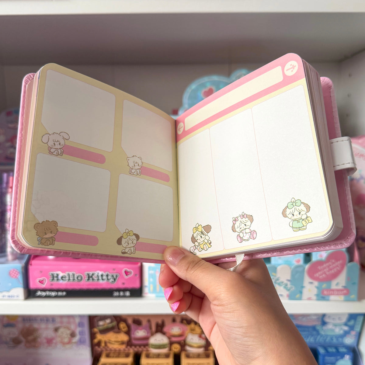 Mikko illustrations Office Mousse Small Magnet Strap Notebook Journal