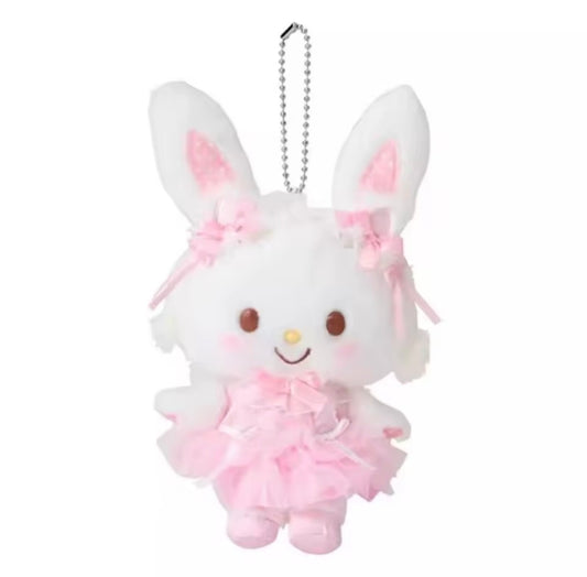 Wish Me Mell Cat Ballerina Plush Keychain