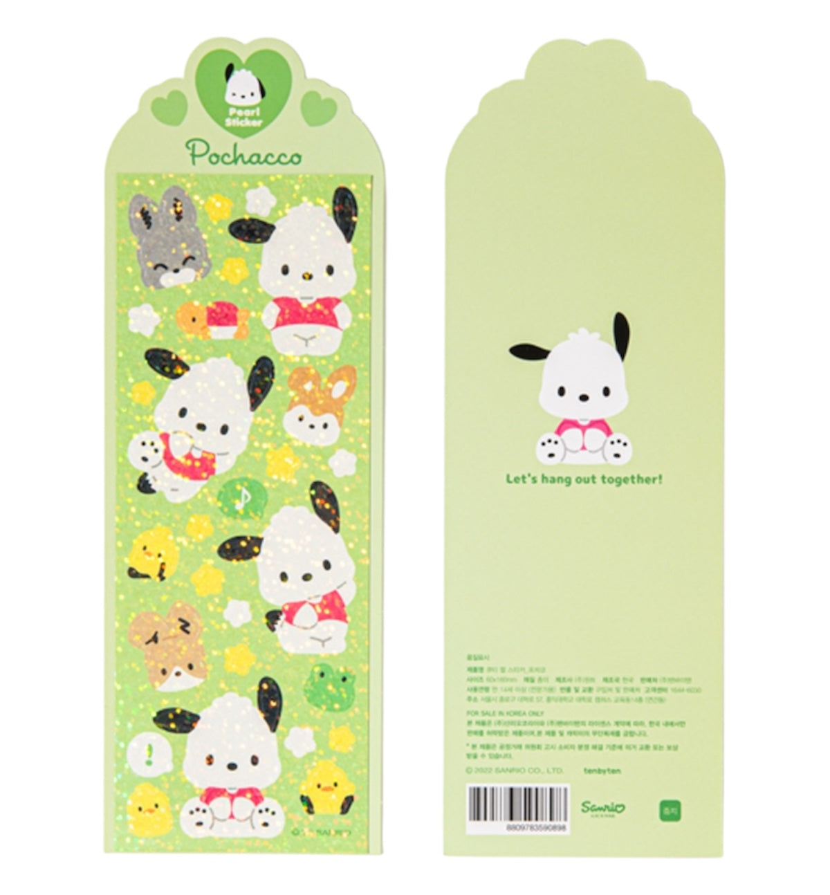 Pochacco Sticker Sheet