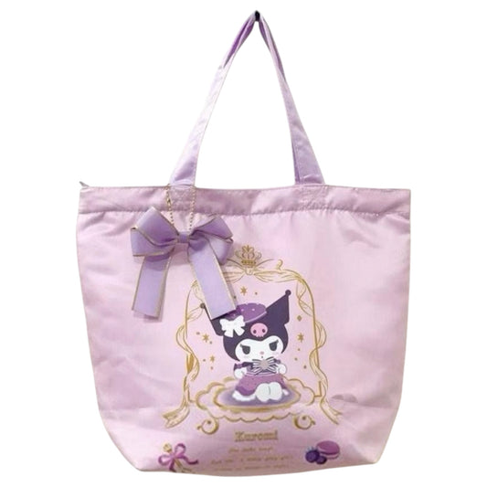 Kuromi Tea Room Silk Tote Bag