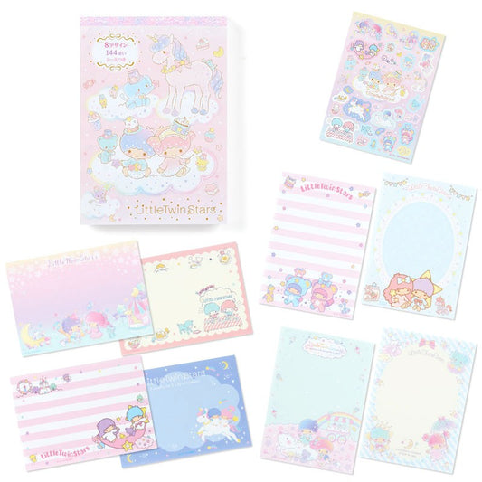 Sanrio Little Twin Stars Notepad With Sticker Sheet