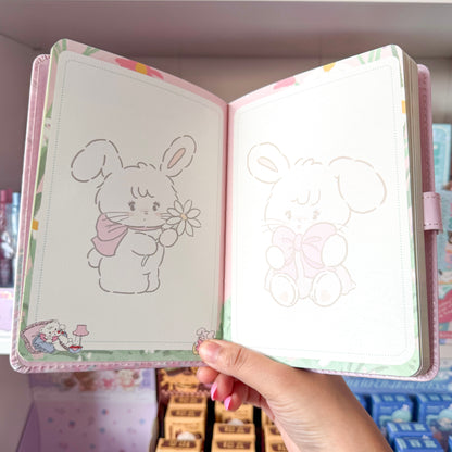 Mikko illustrations Cammy A5 Magnet Strap Notebook Journal
