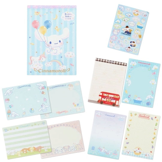 Sanrio Cinnamoroll Notepad With Sticker Sheet