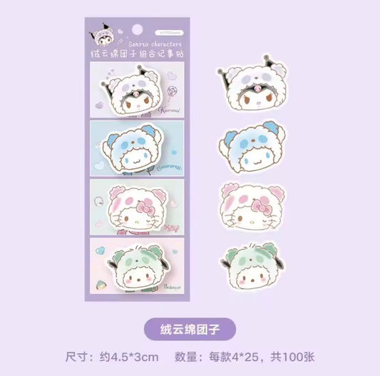 Sanrio Characters Sticky Note Tabs
