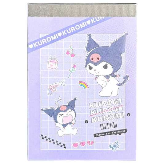 Kuromi Fun Pocket Size Notepad