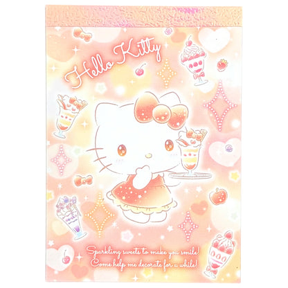Hello Kitty Whimsical Pocket Size Notepad