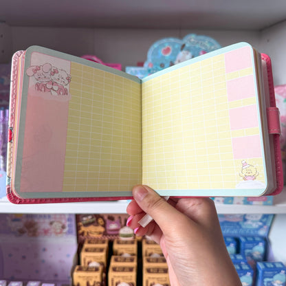 Mikko illustrations Soufflé Baking Small Magnet Strap Notebook Journal