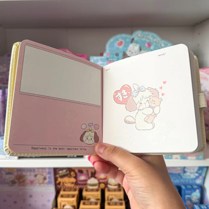 Mikko illustrations Soufflé Small Magnet Strap Notebook Journal