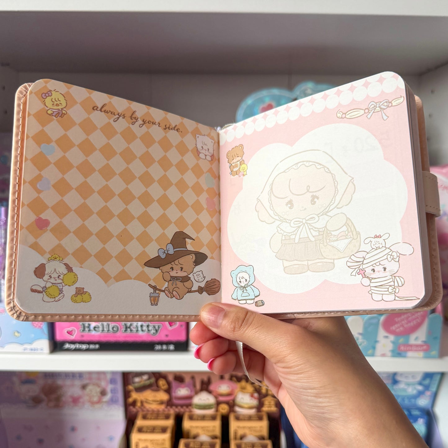 Mikko illustrations Girl’s Day Small Magnet Strap Notebook Journal