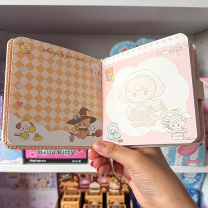 Mikko illustrations Girl’s Day Small Magnet Strap Notebook Journal