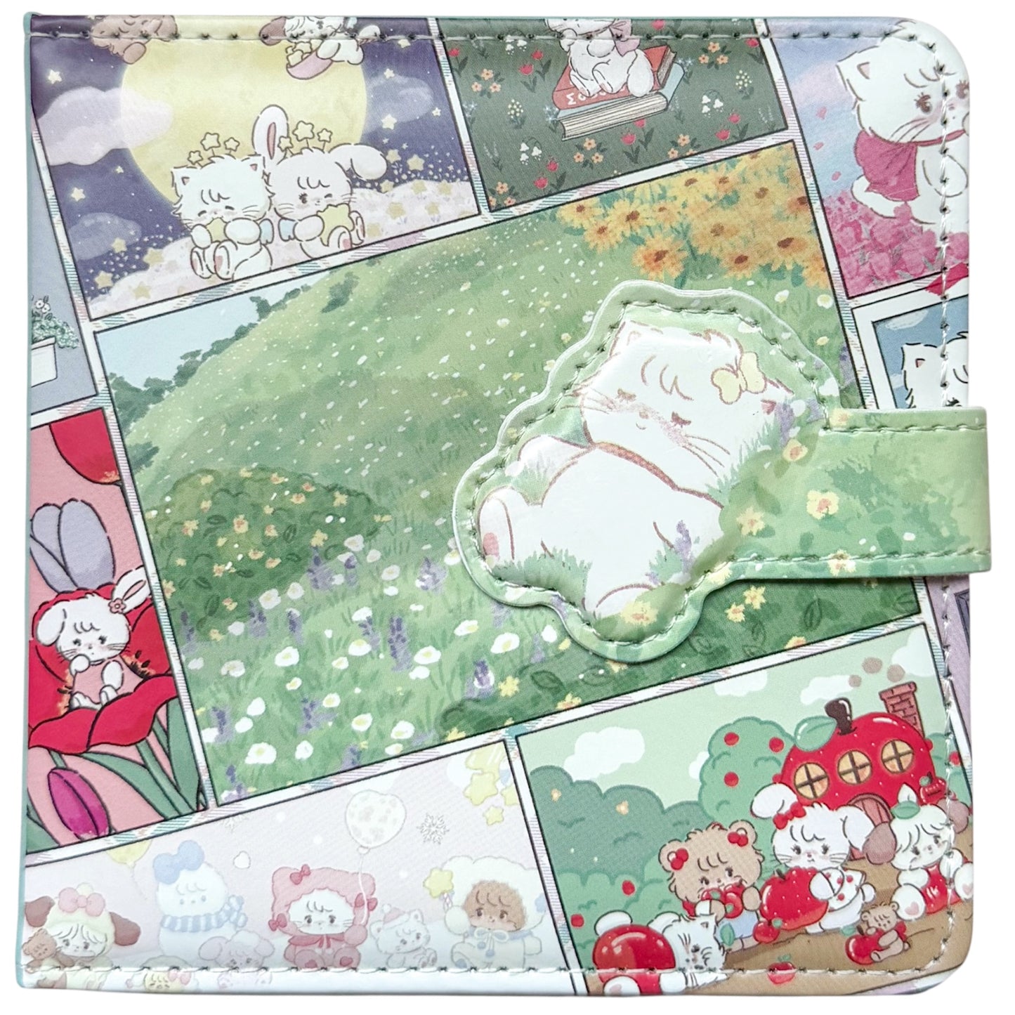 Mikko illustrations Garden Family Small Magnet Strap Notebook Journal