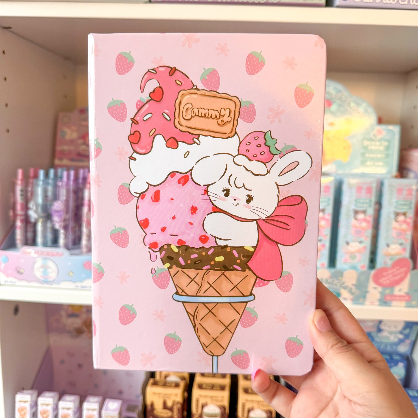 Mikko illustrations Cammy Sundae A5 Hardcover Notebook Journal