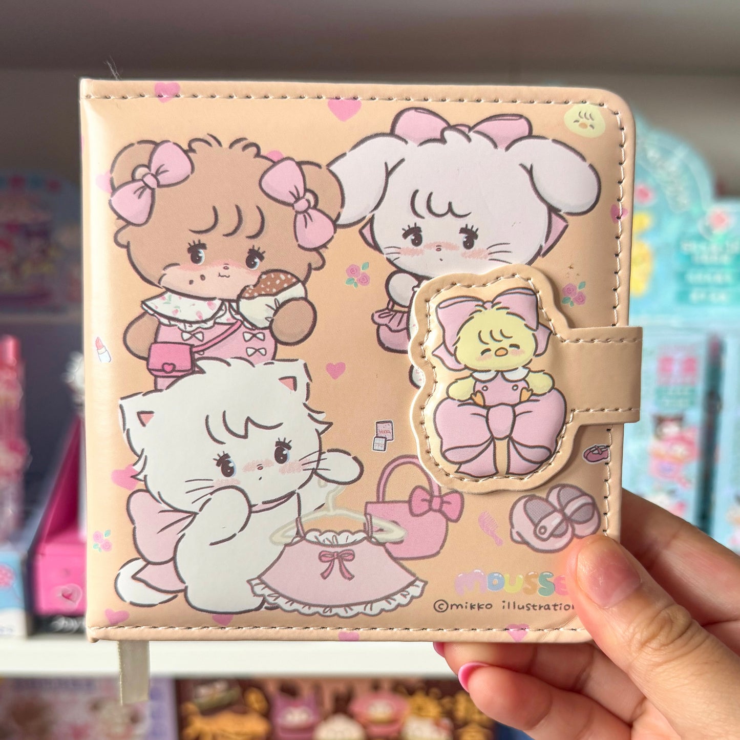 Mikko illustrations Girl’s Day Small Magnet Strap Notebook Journal