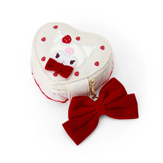 Kuromi Strawberry Shortcake Travel Jewelry Case