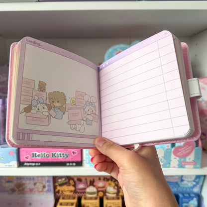 Mikko illustrations Office Mousse Small Magnet Strap Notebook Journal