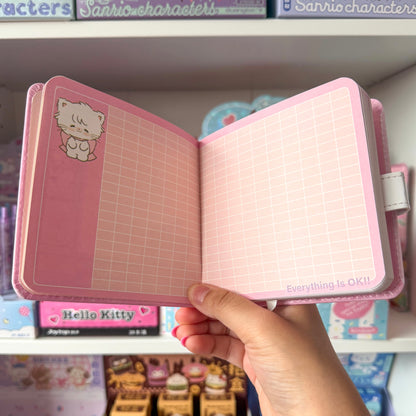 Mikko illustrations Office Mousse Small Magnet Strap Notebook Journal