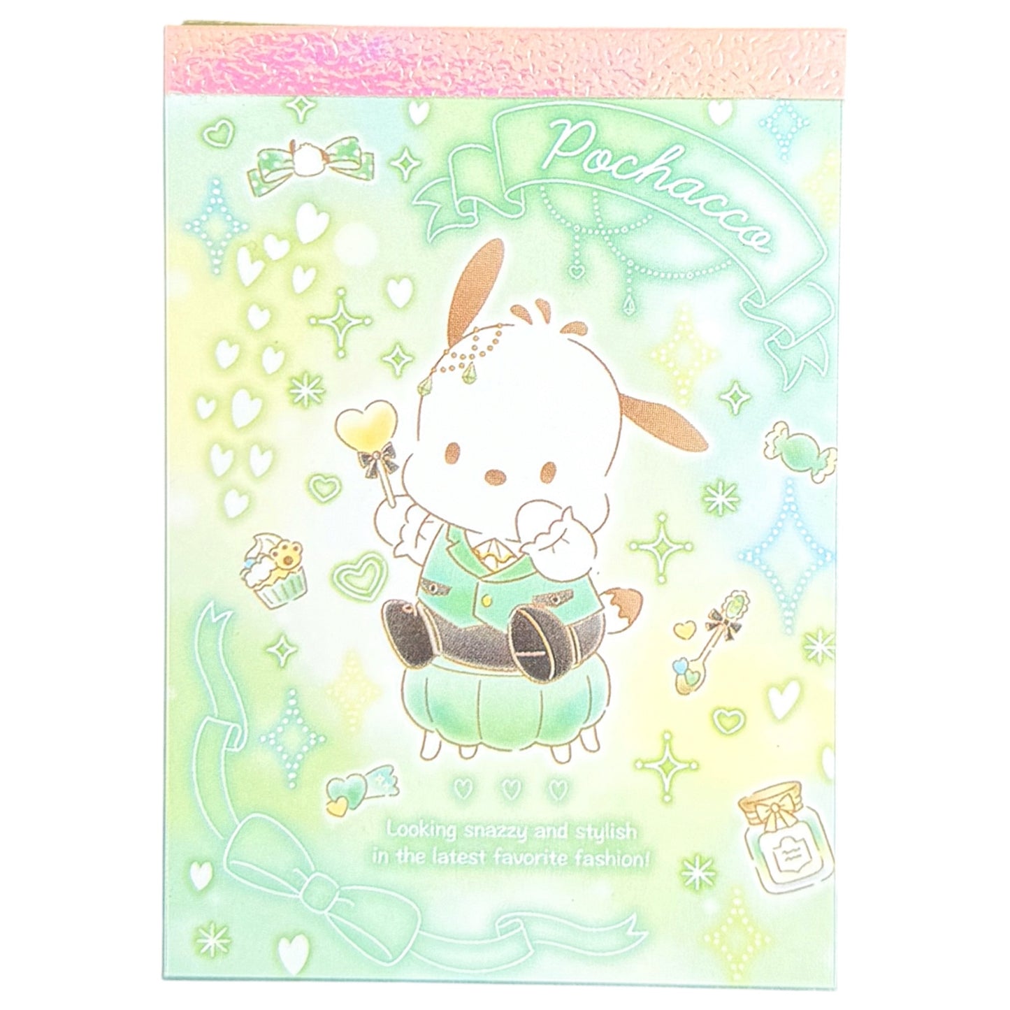 Pochacco Whimsical Pocket Size Notepad