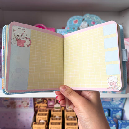 Mikko illustrations Livingroom Small Magnet Strap Notebook Journal